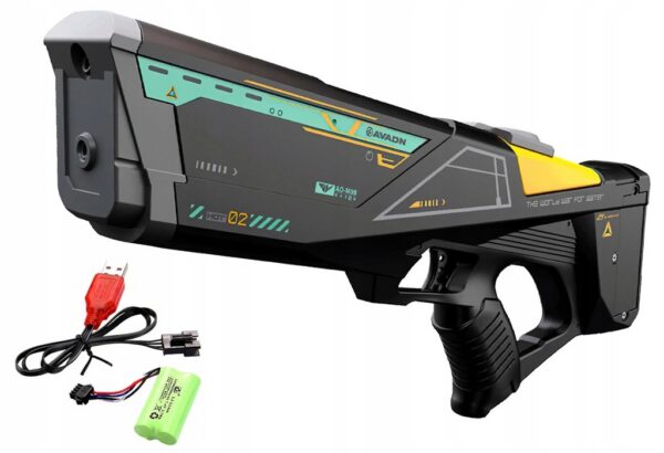 PISTOLET NA WODĘ KARABIN AUTOMAT Elektryczny miotacz wody AKUMULATOR USB
