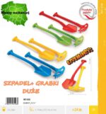 ZESTAW DO PIASKU - SZPADEL + GRABKI itp. LATO - obrazek 2