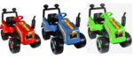 OGROMNY TRAKTOR NA PEDAŁY Z PRZYCZEPKĄ + KASK - obrazek 4