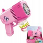 Maszyna do baniek Bazooka PISTOLET AKUMULATOR BAŃKI - AUTOMAT + PŁYN