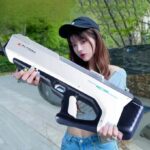 Elektryczny Pistolet Na Wodę Dla Dzieci Akumulator Automat Blaster Sikawka - obrazek 7