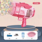 Maszyna do baniek Bazooka PISTOLET AKUMULATOR USB - obrazek 6