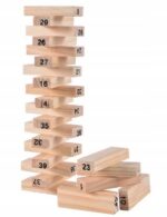 Gra zręcznościowa JENGA 54 elementy 5 lat KLOCKI DREWNIANE - obrazek 3