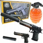 PISTOLET METALOWY GLOCK REPLIKA KULKI GRATIS