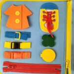 Tablica manipulacyjna MONTESSORI sensoryczna ZAMEK - obrazek 5
