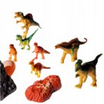 CZASZKA dinozaura + FIGURKI + DRZEWKA +MATA DO GRY - obrazek 2