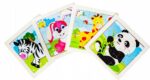 Edukacyjne Puzzle Drewniane Klocki Układanka 4 szt - obrazek 8
