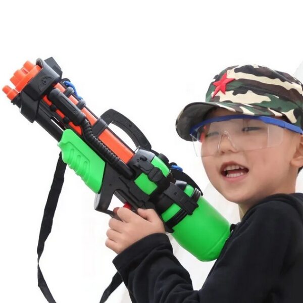 Pistolet Na Wodę Ogromny Bitwa Wodna Kolorowy Wytrzymały