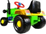SOLIDNY TRAKTOR TRAKTOREK NA PEDAŁY SAMOCHÓD.KASK - obrazek 8