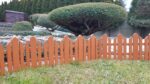 PŁOTEK OGRODOWY PLASTIKOWY SOLIDNY 2,3m ozdobny - obrazek 2