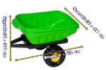 OGROMNY QUAD TRAKTOR + PRZYCZEPKA+KASK+ ŁOPATA - obrazek 9