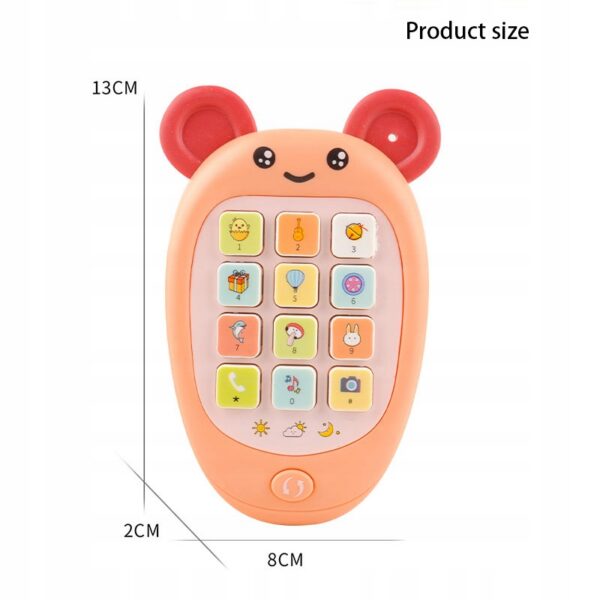 TELEFON INTERAKTYWNY KOMÓRKA TELEFONIK +GRYZAK