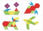 UKŁADANKA MONTESSORI KLOCKI PUZZLE DREWNIANE 155EL - obrazek 7