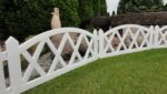 PŁOTEK OGRODOWY PLASTIKOWY SOLIDNY 2,3m gruby NEW - obrazek 3