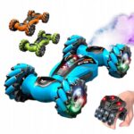 SAMOCHÓD - AUTO 4X4 zdalnie sterowany GESTAMI - Światła LED Para Wodna Dym - obrazek 6