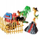 CZASZKA dinozaura + FIGURKI + DRZEWKA +MATA DO GRY - obrazek 3