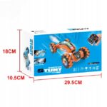 SAMOCHÓD - AUTO 4X4 zdalnie sterowany GESTAMI - Światła LED Para Wodna Dym - obrazek 2