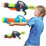 Pistolet Na Wodę Ogromny Bitwa Wodna Kolorowy Wytrzymały DUŻY 60cm LEOPAX