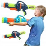 Pistolet Na Wodę Ogromny Bitwa Wodna Kolorowy Wytrzymały DUŻY 60cm LEOPAX