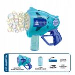 MASZYNA DO BANIEK BAZOOKA PISTOLET AKUMULATOR BAŃKI - AUTOMAT + PŁYN x 2 - obrazek 3