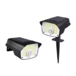LAMPA SOLARNA Z CZUJNIKIEM RUCHU SUPER MOCNA 53 led 3- TRYBY PRACY - 4 szt - obrazek 6