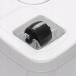 POJEMNIK PLASTIKOWY NA KÓŁKACH Z POKRYWĄ ZAMYKANY NA ZABAWKI RĘCZNIKI 40L - obrazek 4