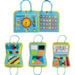 Tablica manipulacyjna MONTESSORI sensoryczna ZAMEK