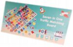 UKŁADANKA MONTESSORI KLOCKI PUZZLE DREWNIANE Trening MÓZGU RYBKI literki - obrazek 2
