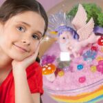 ZESTAW KREATYWNY jednorożec MAGICZNE TERRARIUM DIY LAMPKA LED KRYSZTAŁ - obrazek 9