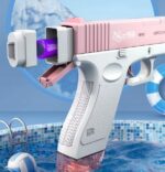 Pistolet na wodę automatyczny ŚMINGUS SIKAWKA elektryczny 2 MAGAZYNKI GLOCK - obrazek 7