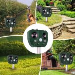 ODSTRASZACZ ZWIERZĄT KOTÓW PSÓW PTAKÓW DZIKÓW 7w1 SOLARNY + KABEL ŁADUJĄCY - obrazek 9