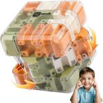 KOSTKA 3D dla dzieci Z LABIRYNTEM I METALOWA KULKA GRA LOGICZNA CUBE