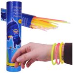 ŚWIECĄCE PAŁECZKI BRANSOLETKI OPASKI FLUORESCENCYJNE 100 ŚWIATŁO CHEMICZNE - obrazek 6