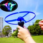 HELIKOPTER LED ŚWIECĄCA PROCA WIATRACZEK WIATRAK - obrazek 9