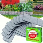 OBRZEŻE Stone PALISADA OGRODOWA WYSOKA 2.5m Płotek Krawężnik Szary Polski