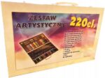 Zestaw artystyczny do malowania DREWNO 220el. - obrazek 2
