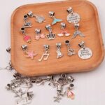 KORALIKI ZESTAW DO ROBIENIA BRANSOLETEK CHARMS - obrazek 8