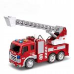 AUTO STRAŻACKIE STRAŻ POŻARNA WÓZ STRAŻACKI WYSUWANA DRABINA NA WODĘ - obrazek 4