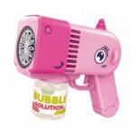 Maszyna do baniek Bazooka PISTOLET AKUMULATOR BAŃKI - AUTOMAT + PŁYN - obrazek 2