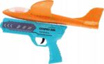 PISTOLET WYRZUTNIA SAMOLOTÓW ZE ŚWIATŁEM RZUTKA samolot LED - obrazek 3