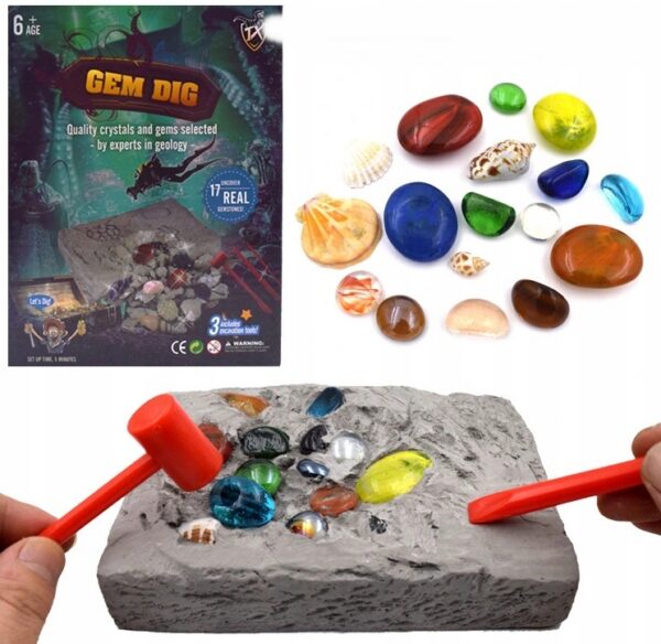 Gem KOPALNIA KRYSZTAŁÓW archeologiczne wykopaliska