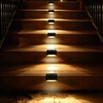 8 Szt WODOODPORNA LAMPA SOLARNA OGRODOWA schody it - obrazek 3