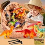 Jajko Jumbo dinozaura XXl wykopaliska kopalnia skamielina archeolog ParkXXL - obrazek 7