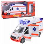 AUTO AMBULANS VAN ŚWIATŁO DŹWIĘK KARETKA NOSZE - obrazek 10