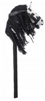 KOŃ NA KIJU ZABAWKA GŁOWA KONIA HOBBY HORSE DŹWIĘK - NEW VERSION Z GRZYWĄ - obrazek 4