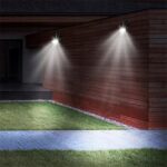 LAMPA SOLARNA Z CZUJNIKIEM RUCHU SUPER MOCNA 53 led 3- TRYBY PRACY - 4 szt - obrazek 4