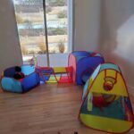 NAMIOT DLA DZIECI 2 TUNELE 5w1 SUCHY BASEN - obrazek 6