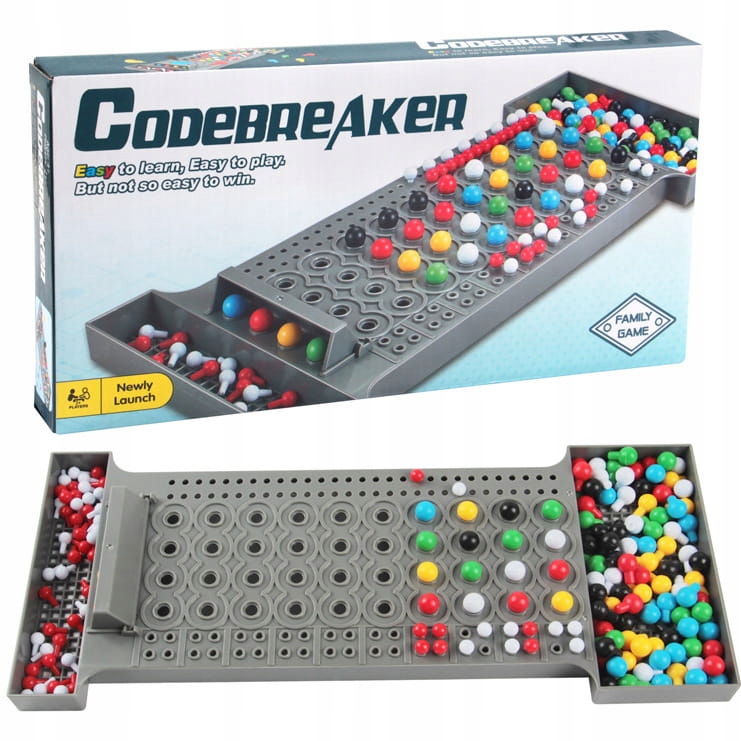 b783e380-55a0-43fc-909f-045283c508d6.jpeg MASTERMIND Gra logiczna nauka kodowania złam kod Rozum Kultowa Codebreaker - obrazek 1