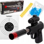 KARABIN PISTOLET NA KULKI +TARCZE + KULKI WODNE