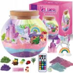 Zestaw Kreatywny Magiczne Terrarium Jednorożca DIY z Podświetleniem LED Duże - obrazek 2
